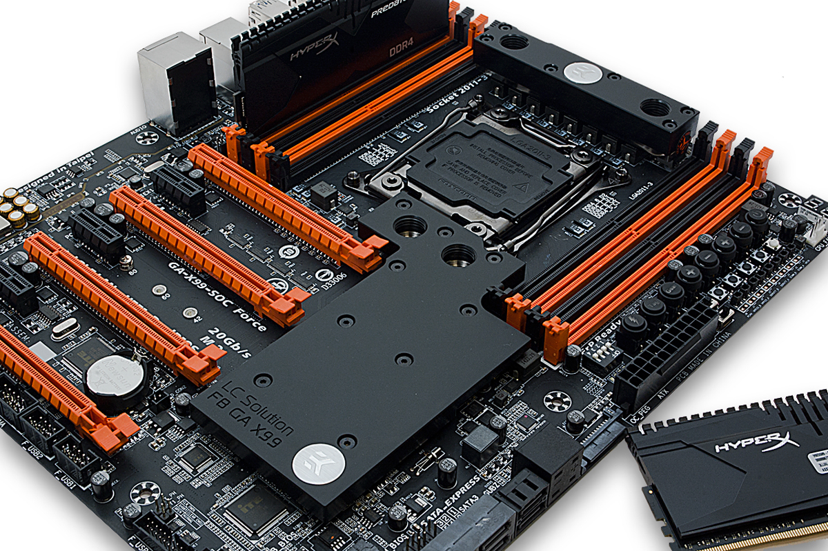 New EKWB Water Block Available for Gigabyte X99 Motherboards