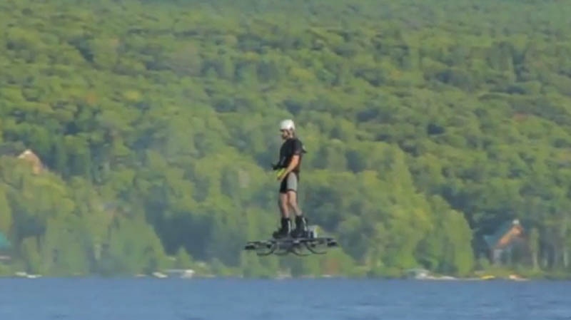 Hoverboard-Flying