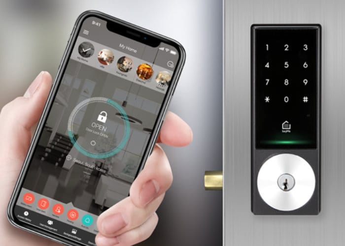 Here is another smart door lock that makes your connected home safer